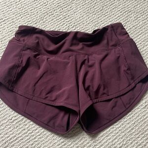 lululemon speed up shorts 2.5